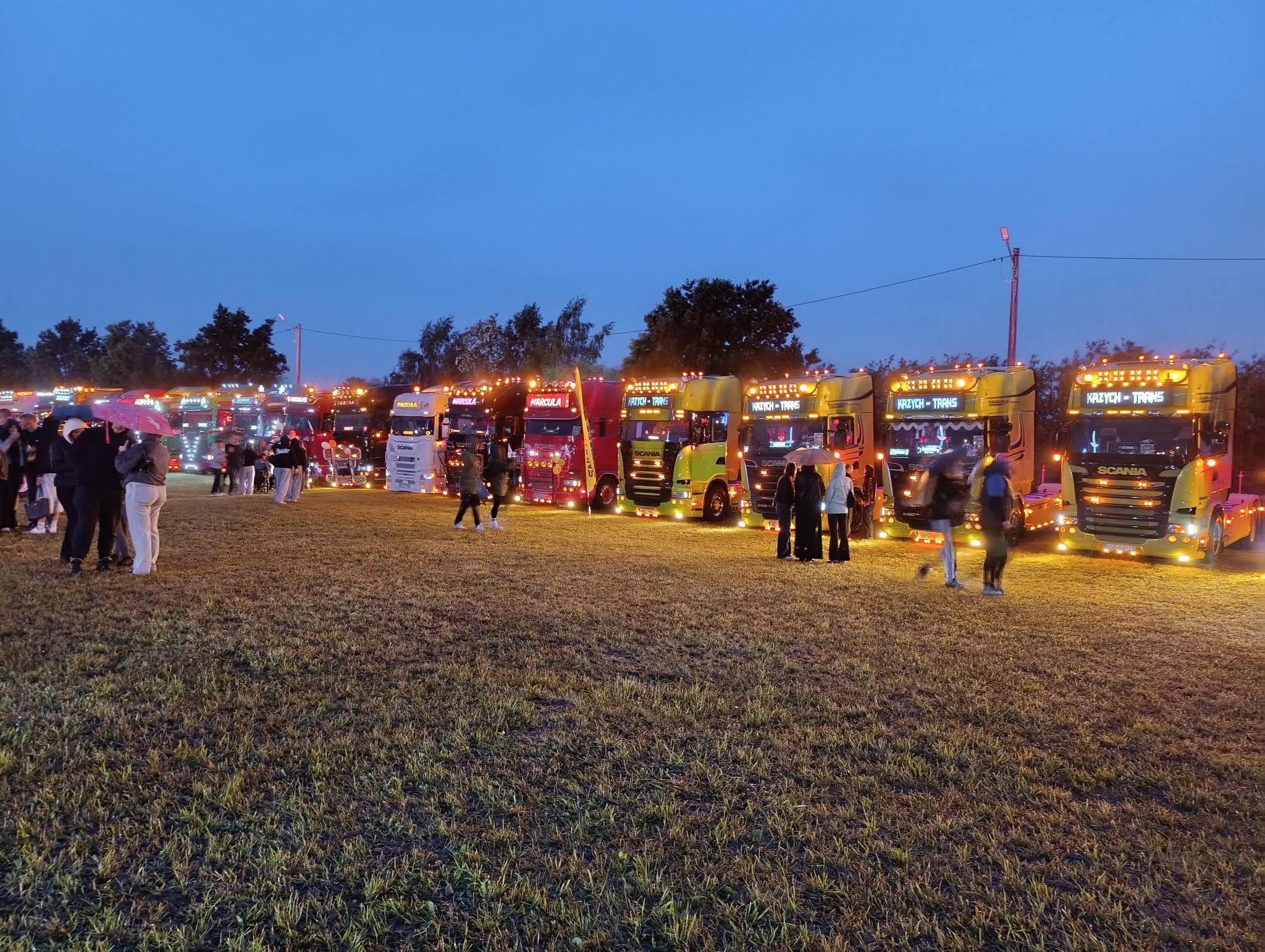Uczestnicy zlotu Truck Show Nowy Staw